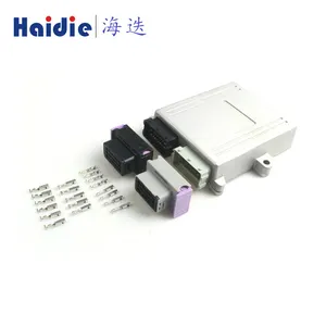 Haidie Auto Double Aluminum Shell Kit Electrical Plug ECU 48 Pin Connector