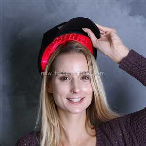 หมวกกันน็อคปลูกผมเลเซอร์ไดโอด,หมวก LLLT มีปีกสำหรับปลูกผม - Product Image 5