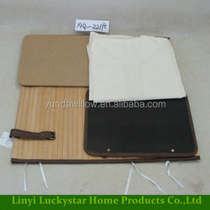 Cesto per Bucato Pieghevole in Bambù per Vestiti Sporchi - Product Image 2