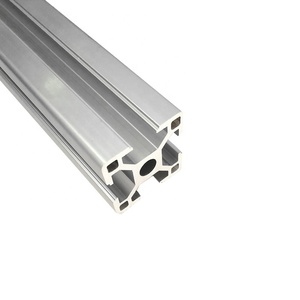 Wholesale Essential Accessory 30x30mm Silver Anodized <strong>Aluminum</strong> Square <strong>Profile</strong> 6000 Series Grade T3-T8 Temper Custom Cutting - Product Image 3