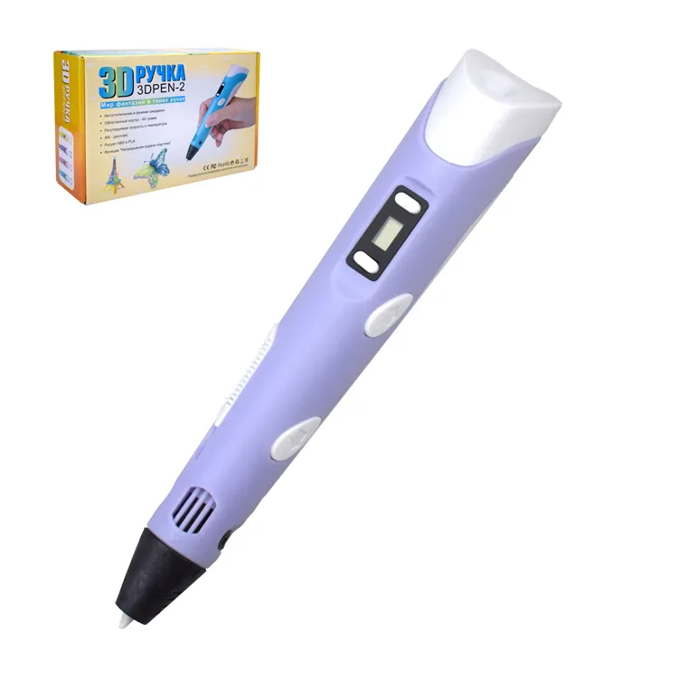 베스트 셀러 3d 펜 어린이 장난감 지능형 3D 인쇄 무료 PLA/ABS 필라멘트 리필 3d 낙서 펜