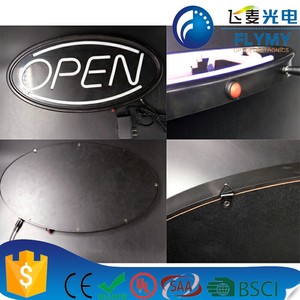 Negocio de <span class=keywords><strong>LED</strong></span> muestra abierta tablero de <span class=keywords><strong>anuncio</strong></span> pantalla eléctrica sign Light Up Sign intermitente y constante luz - Product Image 6