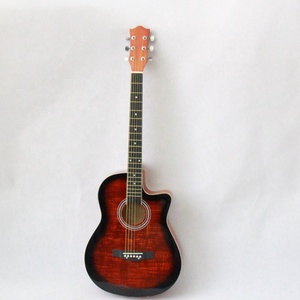 OEM Strumento a Corda cutway chitarra 38 pollici Tiglio Playwood Chitarra Acustica - Product Image 1