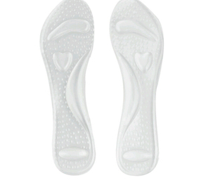 Alfombrilla de silicona Sandalia Arco oculto Medias yardas Zapatos de amortiguación, <span class=keywords><strong>Suela</strong></span> de pie de silicona - Product Image 1