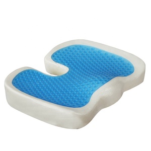 Bantal Kursi Gel Enhanced Antiselip Foam Edik Gel Busa Memori Bantal Coccyx Kursi Kantor Kursi Mobil Bantal Sakit Pereda - Product Image 6