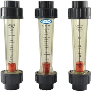 LZS-medidor de flujo de agua PVC ABS, rotámetro líquido, precio bajo - Product Image 2