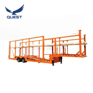 Factory price Double Deck Auto Hauler Car Carrier Semi Trailer For 6-20 Cars Suvs Transportation