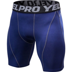 Shorts a compressione con logo personalizzato a marchio privato <span class=keywords><strong>pantaloncini</strong></span> da ginnastica <span class=keywords><strong>sportivi</strong></span> da uomo - Product Image 1