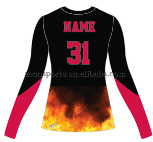 Maglia da <span class=keywords><strong>pallavolo</strong></span> Design personalizzato maniche lunghe di alta qualità - Product Image 2