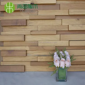 Bán Buôn New Phong Cách Trang Trí 3D Hiệu Ứng Bằng Gỗ Wall Panel Đối Với Trang Trí Nội Thất 1200*200Mm