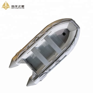 Delux — bateau de pêche gonflable Dinghy avec Air f10, bateau de forme plate-forme Hypalon, accessoire rigide avec bras couverts - Product Image 3