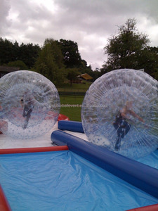 2017 pista rodando cuesta abajo cuerpo inflable bola del zorb bola Inflable - Product Image 4