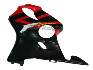 Kit de carénage par Injection pour moto, rouge et noir, pour Honda CBR600RR F4I 2001 <span class=keywords><strong>2002</strong></span> 2003 - Product Image 4