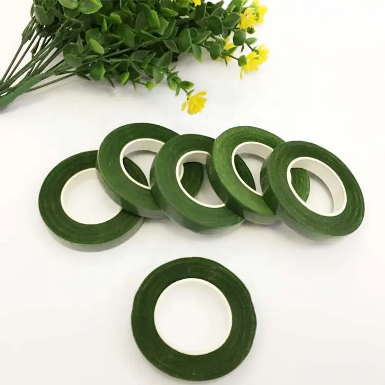 Customizable Wholesale All Kind of Color Choose Waterproof Binding Flower Green Floral Tape