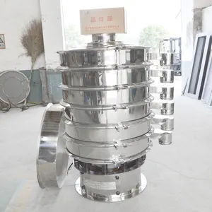 304 Stainless Steel Circle Classifier Screening Electric Vibrator/Vibrating Sieve Shaker Machine