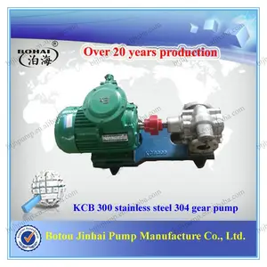 스테인레스 스틸 304 KCB 300 기어 펌프 상업용 유압 기어 펌프 펌프