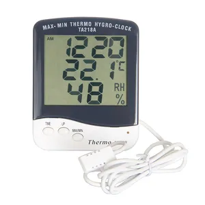 Termómetro Digital con humedad y cierre con pantalla Digital <span class=keywords><strong>Lagar</strong></span>, higrómetro TA218A - Product Image 1