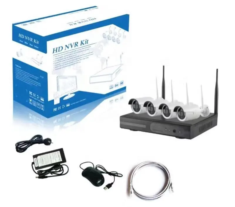 Mua giá rẻ ip cam không dây full Set NVR Video Recorder camera cho an ninh nhà 720P