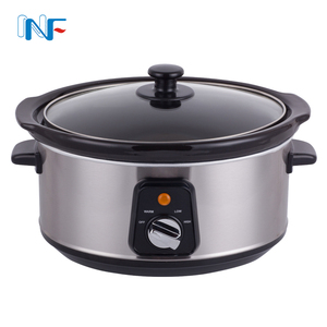 Asado receta Euro Pro <span class=keywords><strong>Crock</strong></span> <span class=keywords><strong>pot</strong></span> cerámica 6.5qt ronda de acero inoxidable <span class=keywords><strong>olla</strong></span> - Product Image 3