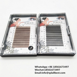 3D suave efecto después de extensión YY estilo de pestañas falsas de maquillaje para la venta al por mayor - Product Image 5