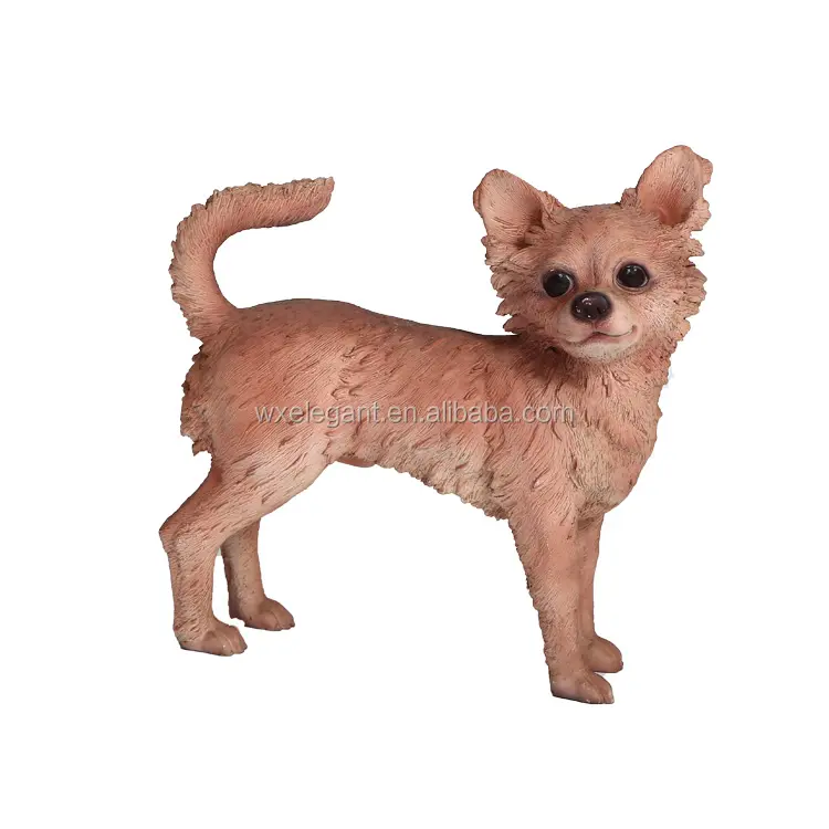 Fashion fiberglass material animals fur model and high quality display dog mannequin for store on sale