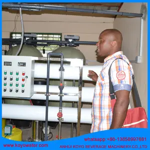 سعر مصنع Ro في غانا إفريقيا/سعر غشاء RO/معدات مياه معدنية للشرب
