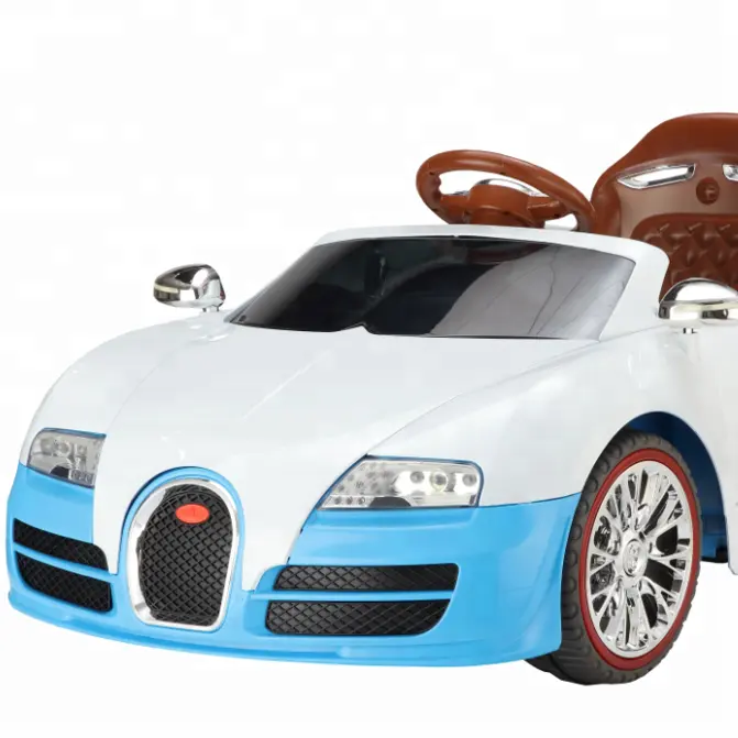 Bugatti Lisensi Anak-anak Naik Mobil Listrik <span class=keywords><strong>Mainan</strong></span> Mobil dengan 6v4Ah Memimpin Asam Baterai Lisensi Oleh Bugatti Dibuat Di Cina kualitas Baik
