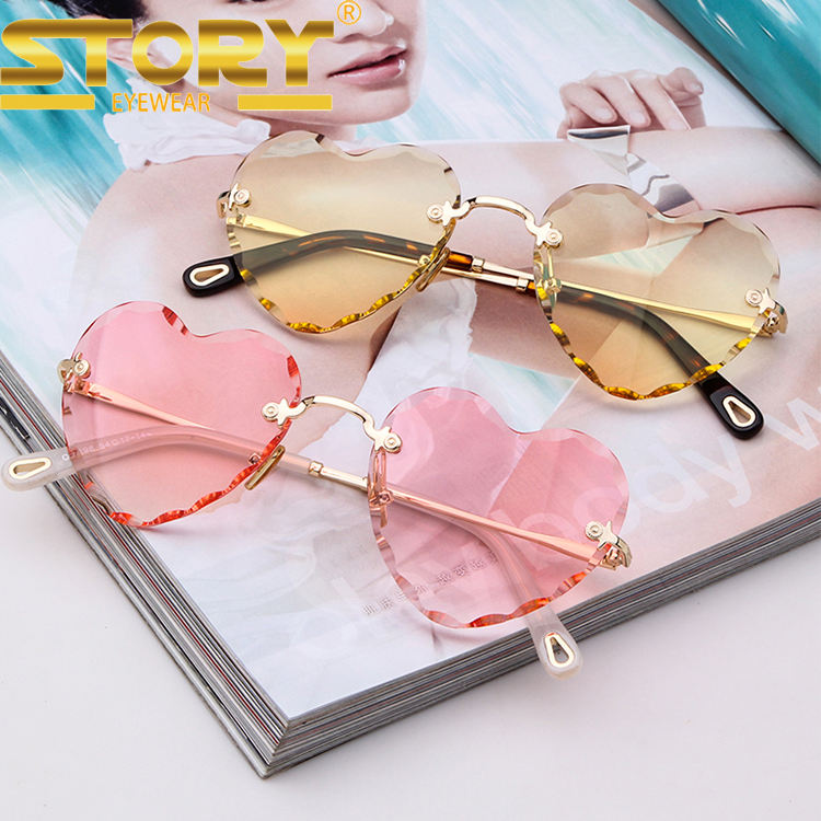 STY7198F UV400 Women Vintage Sunglasses Cat Eye Fashion