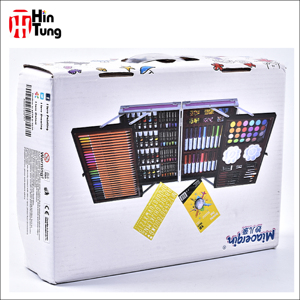 Logo personnalisé professionnel vente à chaud <span class=keywords><strong>en</strong></span> <span class=keywords><strong>ligne</strong></span> 200 pièces Alu Box dessin et peinture Art Set - Product Image 6