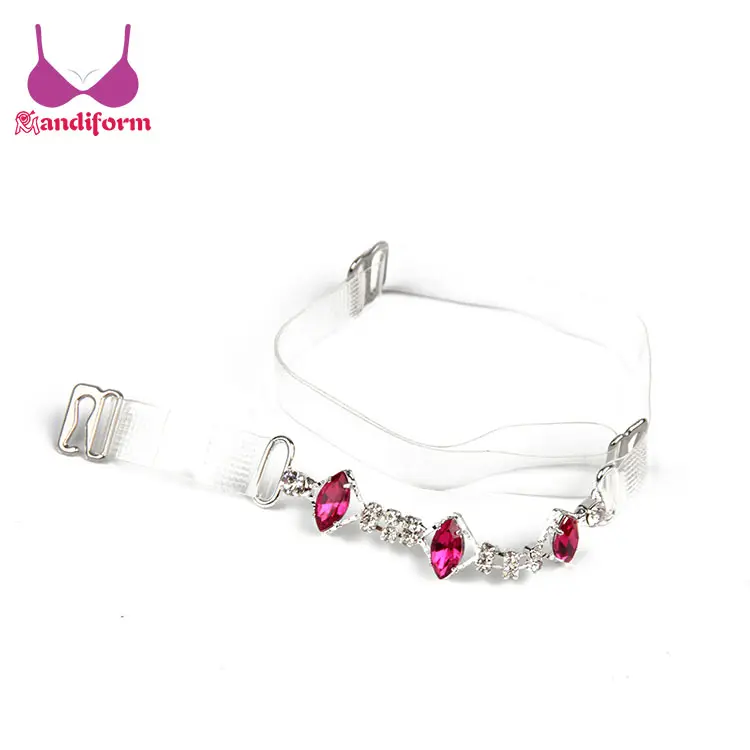 Decoratieve Kristal Beha-bandjes Tape Sieraden Met Stenen Verstelbare Ondergoed Accessoires Steentjes Bras Strap