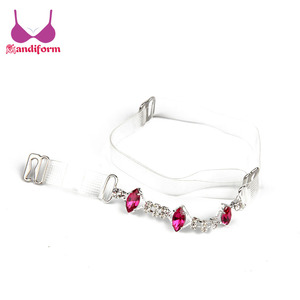 Trang Trí Pha Lê Bra Dây Đeo Băng Trang Sức Với Đá Điều Chỉnh Đồ Lót Phụ Kiện Thạch Bras Dây Đeo - Product Image 1