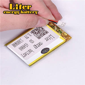 Spina <span class=keywords><strong>2</strong></span>.5-<span class=keywords><strong>2</strong></span> P batteria ai polimeri di 3.7 V 454060 1500 mah al litio di vendita Calda ricaricabile lipo batteria - Product Image 3