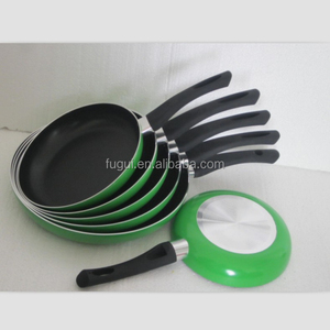 <span class=keywords><strong>Set</strong></span> di padella antiaderente <span class=keywords><strong>in</strong></span> alluminio con rivestimento <span class=keywords><strong>in</strong></span> granito forgiato di nuovo design con manico <span class=keywords><strong>in</strong></span> legno popolare - Product Image 5