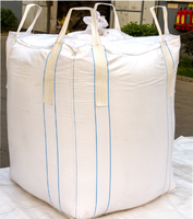 1 Ton 1.5 Ton 2 Ton Polypropylene/Pp Fibc Tas Besar Jumbo untuk Semen, Pasir, Gandum, Batu Bara, Sampah Konstruksi Industri