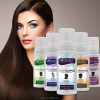Shampoo a seco para cabelos, shampoo natural de ervas, leve e orgânico, para adultos e idade