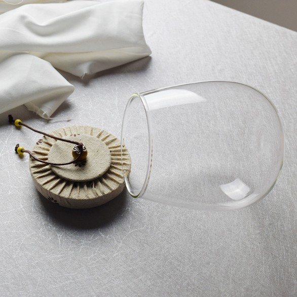 Hot Sell Borosilicate Kitchen Storage Glass Jar Heat Resistant Glass Storage Food Jar