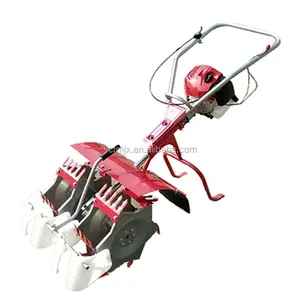 Mini Power Tiller Paddy Field 2-row Rice Weeder / weeding machine