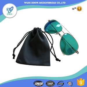 Exécution exquise microfibre oem poche de lunettes de soleil avec clap - Product Image 5