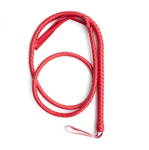1,8 Meter Langer Flogger, BDSM Bondage PU-Leder Geflochtene Bullenpeitsche - Product Image 2