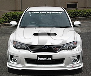Trade Assurance FRP เส้นใยแก้วด้านหน้ากันชน Fit สำหรับ2010-2014 Impreza WRX S * TI GVB CS ด้านล่างประเภท2สไตล์ด้านหน้า Lip - Product Image 6