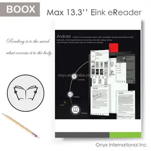 Ebook E-ink 13.3 Inch Big E-ink Screen Ebook Tablet Ereader With Digitizer With Stylus Touch