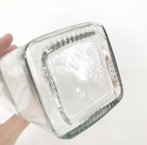 150 250 500ml Square Glass Olive Oil Bottle Vinegar Saude Bottle for Oiler cruet condiment packing