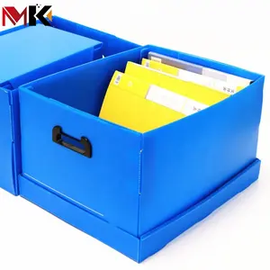 Eco-friendly OEM Folding Poliondas PP Corflute Corrugated Plastic Boxes