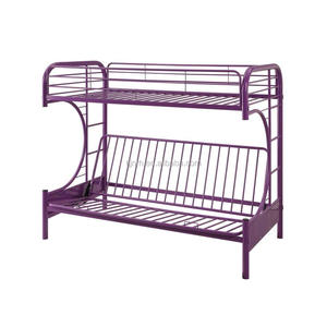 Loft Bunk Bed Frame Twin Over Full <strong>Futon</strong> Sofa Couch Sleeper <strong>Dorm</strong> Child Kid Sleep