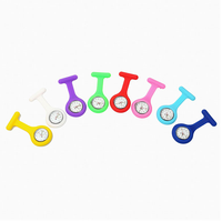 Wholesale custom silicone medical nurses fob watch,waterproof pocket watch for nurse job