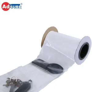 Sac en polyéthylène perforé pour ensacheuse automatique, sacs pré-ouverts sur rouleau pour pièces de monnaie - Product Image 1