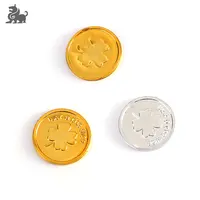 Koin Emas Token Game Plastik Kustom Murah untuk Permainan Papan