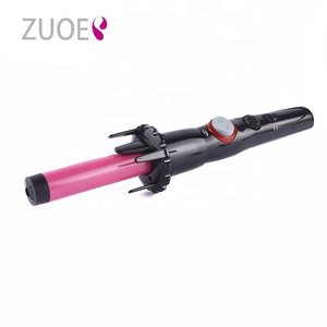 2018 Nouveau Élégant <span class=keywords><strong>Facile</strong></span> À Utiliser Rotatif Fer À Friser Électrique Bigoudi Automatique avec affichage de la température - Product Image 1