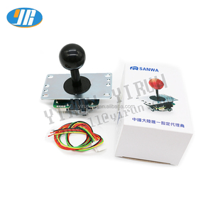 JLF-TP-8YT-SK SANWA bâton d'arcade de haute qualité pour PC USB manette de Style japonais avec système à pièces jeux de pousseur de pièces de boxe