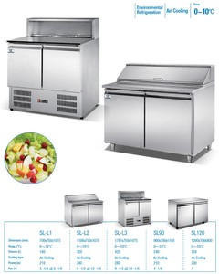 Ristorante in acciaio inox elettrico <span class=keywords><strong>refrigerato</strong></span> insalata <span class=keywords><strong>Bar</strong></span> Design per attrezzature da cucina ristorante - Product Image 4